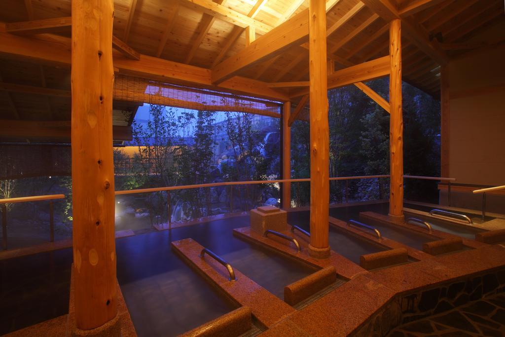 Iizaka Hotel Juraku Fukushima  Bagian luar foto