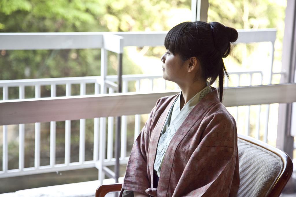 Iizaka Hotel Juraku Fukushima  Bagian luar foto