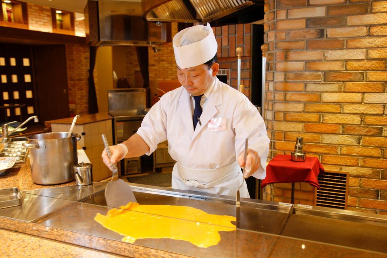 Iizaka Hotel Juraku Fukushima  Bagian luar foto