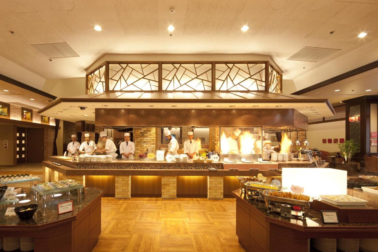 Iizaka Hotel Juraku Fukushima  Bagian luar foto